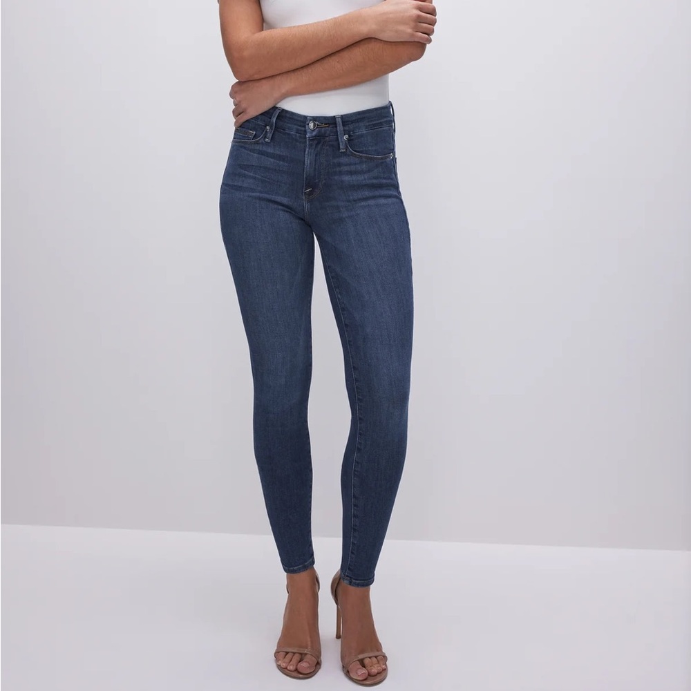 Good American Dark Blue Skinny Jeans